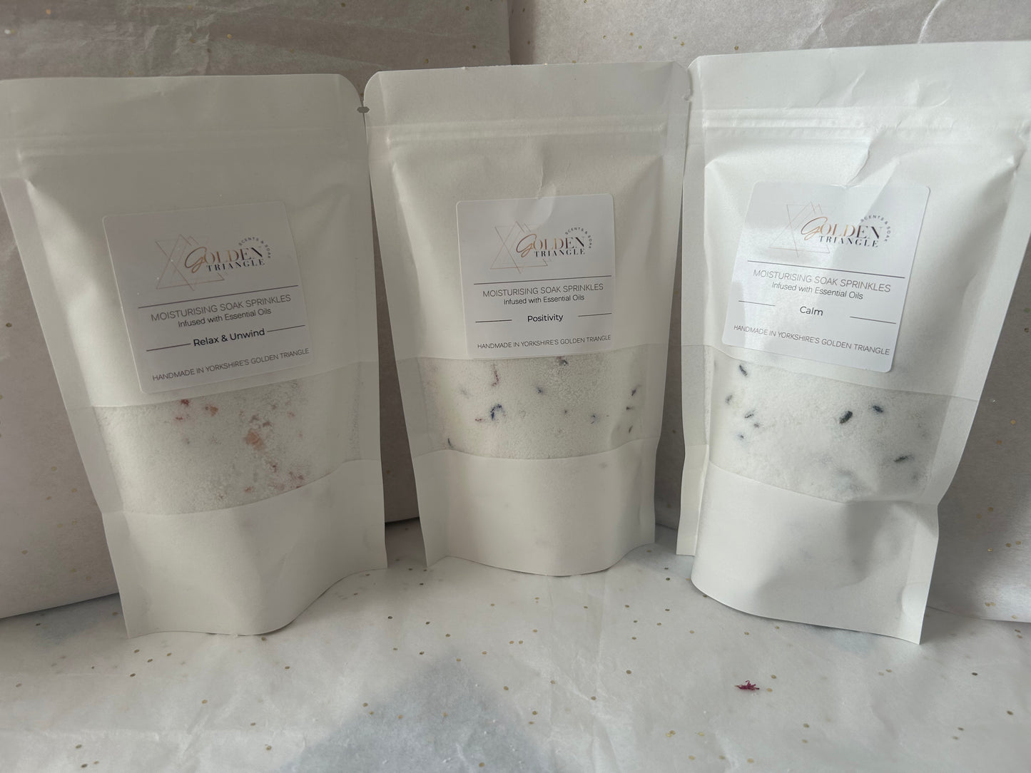 Moisturising Bath Bombs and Soak Sprinkles
